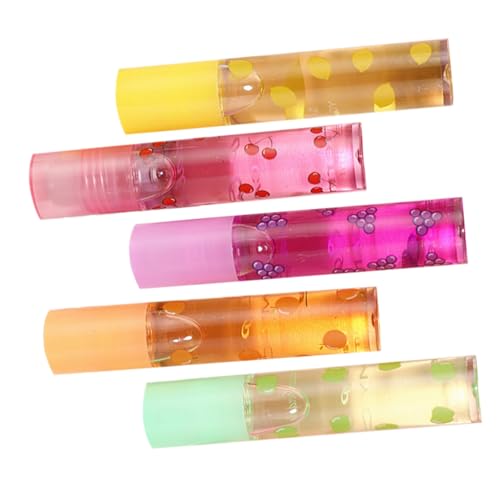 Baluue 5st Lippenbalsam Aus Früchten Winter-lipgloss Lippenaufpolsternder Lipgloss Kinder Lippenstift Lipgloss Masse Lippenöl Mit Fruchtgeschmack Revolution Lipgloss Plastik Colorful Baluue 5st Lippenbalsam Aus Früchten Winter-lipgloss Lippenaufpolsternder Lipgloss Kinder Lippenstift Lipgloss Masse Lippenöl Mit Fruchtgeschmack Revolution Lipgloss Plastik Colorful von Baluue