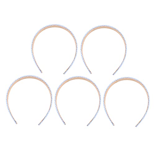 Baluue 5 Stücke Karierte Stirnbänder Damen Haarreifen Haar Accessoires für Flexibel und Dehnbar Bequem für Baluue 5 Stücke Karierte Stirnbänder Damen Haarreifen Haar Accessoires für Flexibel und Dehnbar Bequem für von Baluue