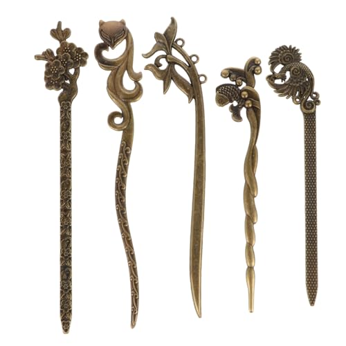 Baluue 5stücke Retro Haarnadeln Vintage Haarschmuck Für Hochzeiten Partys Und Alltagsstylings Kreative Haarspangen Im Antiken Chinesischen Design Eleganter Kopfschmuck Für Damen Baluue 5stücke Retro Haarnadeln Vintage Haarschmuck Für Hochzeiten Partys Und Alltagsstylings Kreative Haarspangen Im Antiken Chinesischen Design Eleganter Kopfschmuck Für Damen von Baluue