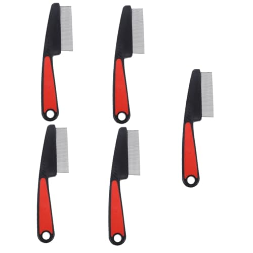 Baluue 5stücke Feinzahniger Kamm Für Mädchen Und Erwachsene Anti-schuppen Bürste Langlebig Und Leicht Für Tägliche Geeignet Für Haartypen Und Haustiere von Baluue