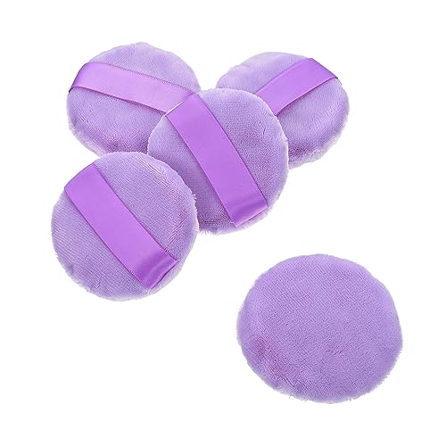 Baluue 5stücke Lose Puder Make-up Schwämme Kosmetiktücher Make-up Zubehör Hautpflegen Puderquasten Frauen Make-up Werkzeug von Baluue
