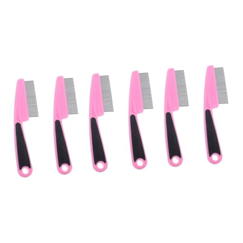Baluue Feinzinkiger Kamm 6 Stk Feinzahnkamm Aus Edelstahl Kamm Mit Metallpickel Haarkamm Für Männer Kleiner Kamm Haarkämme Haarauswahl Haarnadeln Aus Metall Schuppenentfernerkamm Rostfreier Stahl Rosa Baluue Feinzinkiger Kamm 6 Stk Feinzahnkamm Aus Edelstahl Kamm Mit Metallpickel Haarkamm Für Männer Kleiner Kamm Haarkämme Haarauswahl Haarnadeln Aus Metall Schuppenentfernerkamm Rostfreier Stahl Rosa von Baluue