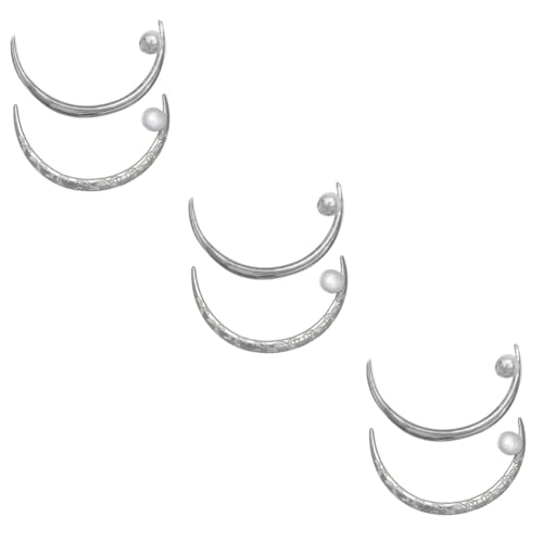 Baluue 6stücke Curved Pin Haarnadeln Mit Perlen Für Hochsteckfrisuren Chinesische Haarschmuck Für Damen Für Besondere Anlässe Und Tägliche Styles von Baluue