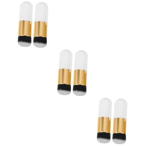 Baluue 6stücke Hochdichte Make-up Pinsel Für Foundation Und Blush Für Präzises Und Verblenden Professionelles Make-up-werkzeug Für Und Mädchen von Baluue