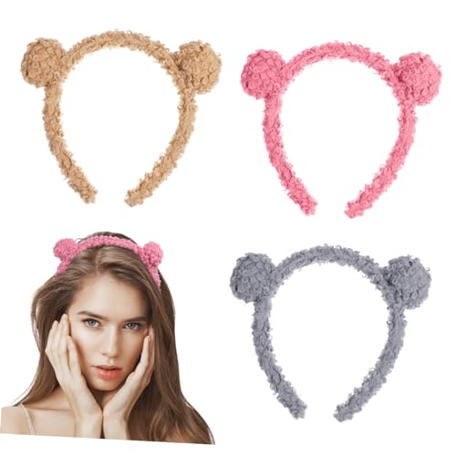 Baluue 6stücke Bärenohren Haarreif Aus Niedliches Stirnband Für Junge Mädchen Und Mädchen Für Kostümpartys Karneval Weihnachten Und Feste Leicht Und Formbeständig Dekoration Für von Baluue
