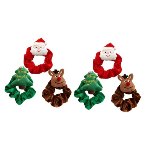 Baluue 6stücke Teiliges Weihnachts Haarschmuck Haargummis Mit Niedlichen Motiven Scrunchies Für Damen Für Festliche Anlässe Und Tägliches Tragen Weihnachten Büro Und Partys Baluue 6stücke Teiliges Weihnachts Haarschmuck Haargummis Mit Niedlichen Motiven Scrunchies Für Damen Für Festliche Anlässe Und Tägliches Tragen Weihnachten Büro Und Partys von Baluue