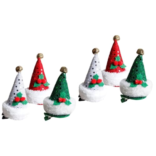 Baluue 6stücke Teiliges Weihnachts-haarspangen Mit Süße Haarschmuck-accessoires Für Mädchen Für Weihnachten Partys Und Festliche Anlässe von Baluue