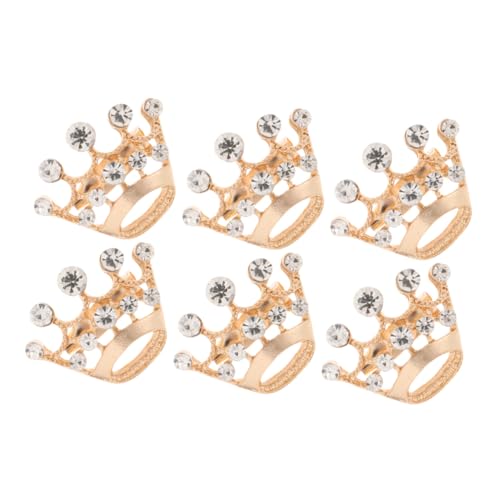 Baluue 6 Stück Goldfarbene Broschen für Damen Kronenform Anstecknadeln aus Legierung Strapazierfähige Kleidungsschmuck Sicherer Halt für Jacken Schals und Hüte Modische Reverspins Baluue 6 Stück Goldfarbene Broschen für Damen Kronenform Anstecknadeln aus Legierung Strapazierfähige Kleidungsschmuck Sicherer Halt für Jacken Schals und Hüte Modische Reverspins von Baluue