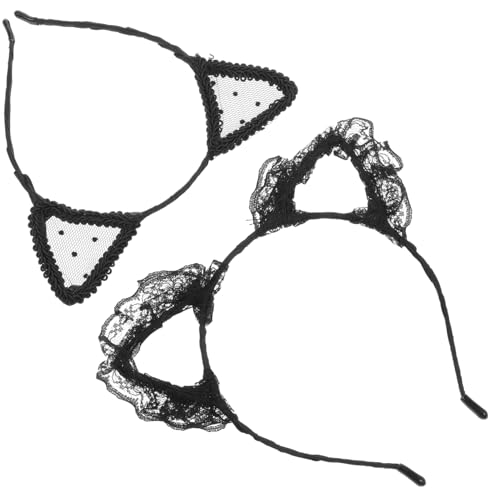 Baluue 6stücke Süße Katzenohren Haarschmuck Mit Strass Haarband Für Partys Cosplay Tanzveranstaltungen Und Fotoshootings Für Mädchen Und Damen von Baluue