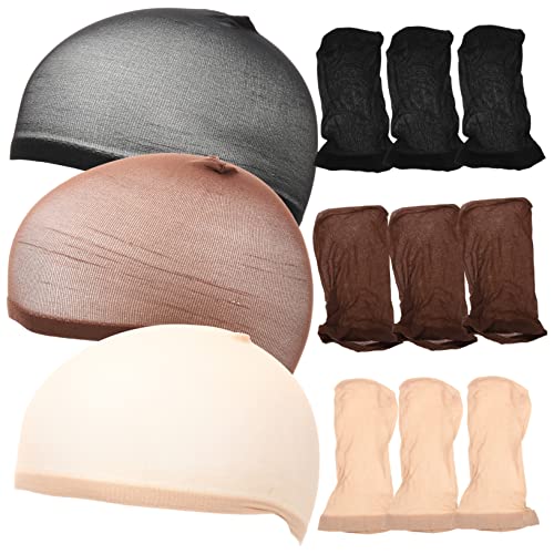Baluue 6-teilige Perückennetzabdeckung Atmungsaktive Netzkappen Für Frauen Für Haare Flexibel Und Dehnbar Ideal Für Die Herstellung Und Das Styling Von Perücken von Baluue