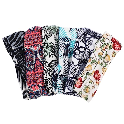Baluue 6stücke Teiliges Bohemia Damen-stirnbänder Querstirnbänder Für Fitness Yoga Und Sport Bunte Atmungsaktive Haarbänder Für Aktiven Lifestyle von Baluue