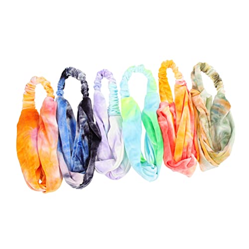 Baluue 6stücke Teiliges Elastische Haarbänder Für Damen Kreative Farbenfrohe Kopfband-haaraccessoires Für Sport Yoga Und Soft Und Langlebig Haarbeschädigung Baluue 6stücke Teiliges Elastische Haarbänder Für Damen Kreative Farbenfrohe Kopfband-haaraccessoires Für Sport Yoga Und Soft Und Langlebig Haarbeschädigung von Baluue