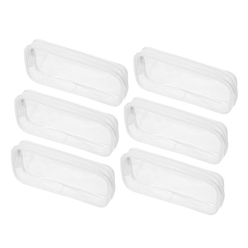 Baluue 6stücke Transparente wasserdichte Kosmetiktaschen Für Reisebedarf Vielseitige Aufbewahrung Für Schreibwaren Und Toilettenartikel Baluue 6stücke Transparente wasserdichte Kosmetiktaschen Für Reisebedarf Vielseitige Aufbewahrung Für Schreibwaren Und Toilettenartikel von Baluue
