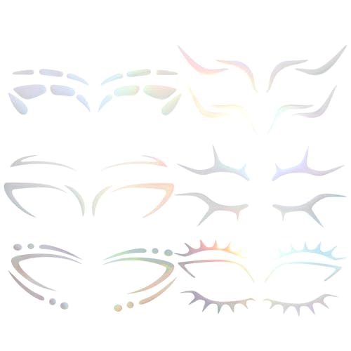 Baluue 6st Regenbogen Farbe Eyeliner Aufkleber Gesicht Lidschatten Augenaufkleber Make-up-aufkleber Aufkleber Für Augenbrauen Eyeliner-aufkleber Eyeliner-tattoos Augen-tattoos Papier Baluue 6st Regenbogen Farbe Eyeliner Aufkleber Gesicht Lidschatten Augenaufkleber Make-up-aufkleber Aufkleber Für Augenbrauen Eyeliner-aufkleber Eyeliner-tattoos Augen-tattoos Papier von Baluue