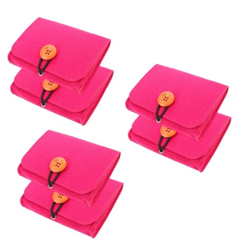 Baluue 6stücke Tragbare Ätherische Öle Aufbewahrungstasche Kleine Organizer Für Duftöle Für Zuhause Oder Büro Schützt Flaschen Vor Schmutz Und Flüssigkeiten von Baluue