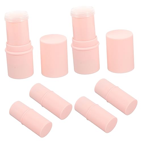 Baluue 6 Stück Selbstgemacht Lippenstift Röhrchen Leere Lippenbalsambehälter Für Lippenpflege Tragbare Lipgloss Hülsen Kompakt Und Praktisch Für Mädchen Und Frauen von Baluue