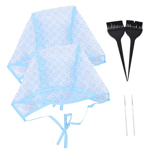 Baluue 6stücke Einweg Haarkappenset Mit Färbepinsel Und Häkelnadel Für Haarfärbung Und Strähnchen Diy Haarkolorierung Für Zuhause Oder Salon von Baluue