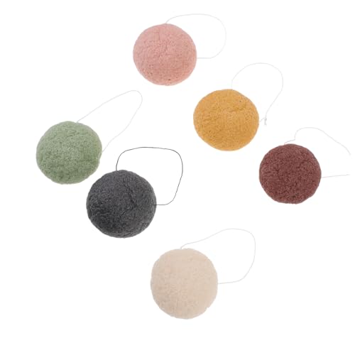 Baluue 6stücke Gesicht Reinigungs Schwämme Make-up Entferner Hautpflege Waschschwamm Porenpeeling Kosmetikschwamm Gesichtsschwamm Gesichtsreinigungsschwamm von Baluue