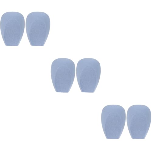 Baluue 6stücke Makeup Schwämme Vielseitige Kosmetik- Für Flüssiges Und Pudriges Make-up Für Frauen Sanft Zur Haut Wiederverwendbar Und Leicht Zu Reinigen von Baluue