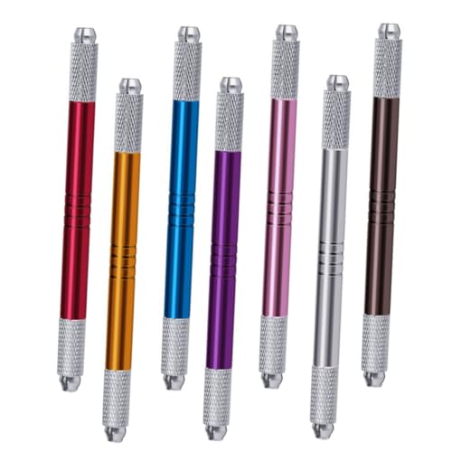 Baluue 7stücke Tattoo Augenbrauenstift Dual-head Manual Embroidered Tool Für Präzise Natürliche Augenbrauen Geeignet Für Profis Und Zuhause Farben Baluue 7stücke Tattoo Augenbrauenstift Dual-head Manual Embroidered Tool Für Präzise Natürliche Augenbrauen Geeignet Für Profis Und Zuhause Farben von Baluue