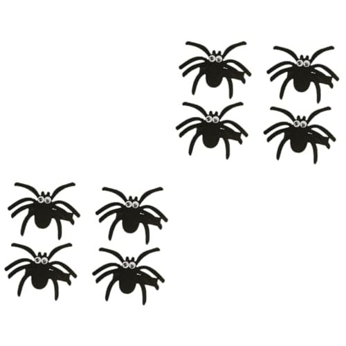 Baluue 8 Stk Haarspangen für Kinder Spinnenhaar Halloween-Haarnadeln halloween haarspangen haarspange halloween haarschmuck Halloween-Haarspangen Spinnen-Haarspangen Black von Baluue