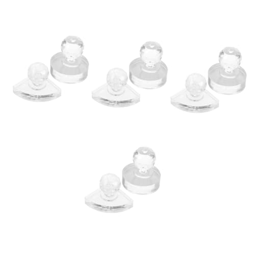 Baluue 8 Stk Lidschatten-Plattenwerkzeug DIY-Lidschatten-Tool Pulverstampfer gepresster Puderstampfer Pulverversiegelung Kosmetikstempel Lidschatten-Stempel Presssiegel Acryl Transparent Baluue 8 Stk Lidschatten-Plattenwerkzeug DIY-Lidschatten-Tool Pulverstampfer gepresster Puderstampfer Pulverversiegelung Kosmetikstempel Lidschatten-Stempel Presssiegel Acryl Transparent von Baluue