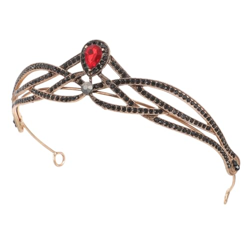 Baluue 8stücke Barock Kronen-haaraccessoire Mit Retro Grünem Edelstein Für Hochzeiten Und Halloween-partys Bezaubernde Tiara Für Damen Und Mädchen Für Besondere Anlässe von Baluue