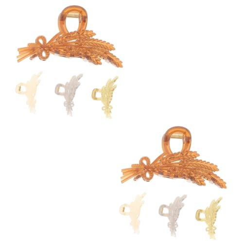 Baluue 8 Stk Weizenhaarnadel Haarspangen Klammer Haarschmuck Haare Verhauen Kopfschmuck Clips Für Dickes Haar Große Krallenclips Für Dickes Langes Haar Haarspange Für Frauen Plastik Baluue 8 Stk Weizenhaarnadel Haarspangen Klammer Haarschmuck Haare Verhauen Kopfschmuck Clips Für Dickes Haar Große Krallenclips Für Dickes Langes Haar Haarspange Für Frauen Plastik von Baluue