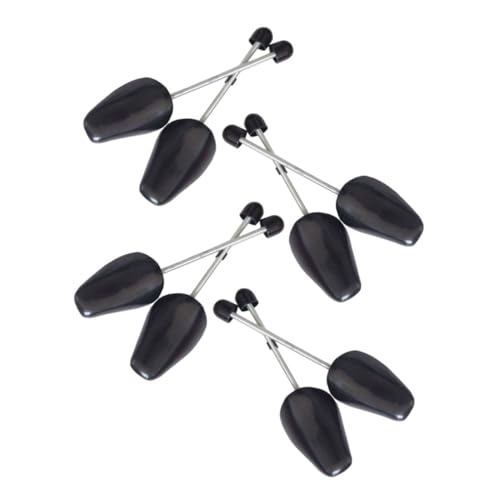 Baluue 8 Stück Teiliges Schuhspanner Kunststoff Schwarz mit Verstellbarer Automatische Dehnung für Herren und Damen Schuhformer zur Schuhpflege und Formstabilisierung Praktische von Baluue