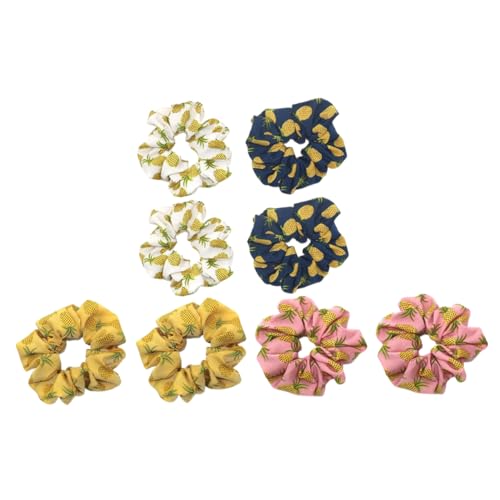 Baluue 8stücke Dickdarm Haar Seil Mode Haar Ringe Haarscrunchies Für Alltag Party Abendessen Sport Reisen Geeignet Für Mädchen Frauen Damen Verschiedene Outfits Haarfarben Frisuren von Baluue