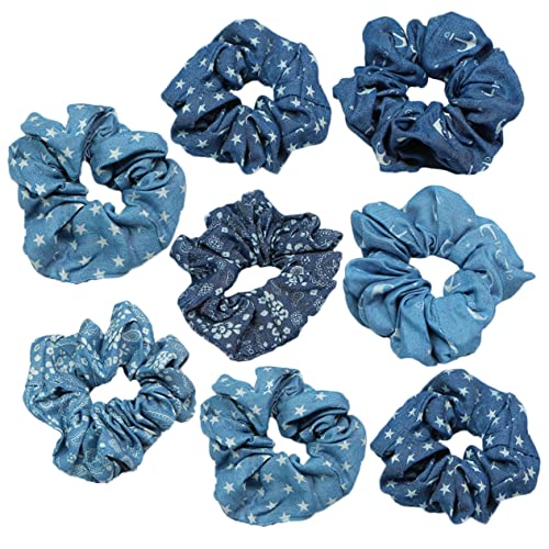 Baluue 8stücke Haarring Elastische Haarbänder Pferdeschwanzhalter Für Mädchen Modische Haarseile Dehnbare Haarseile Haargummis Haar-accessoires von Baluue