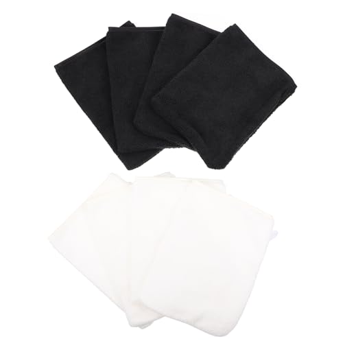 Baluue 8stücke Mikrofaser Makeup Entferner Handschuhe Hautfreundliche Waschbare Reinigungshandschuhe Für Sanfte Gesichtsreinigung Und Makeup-entfernung Für Tägliche Beauty-routine von Baluue