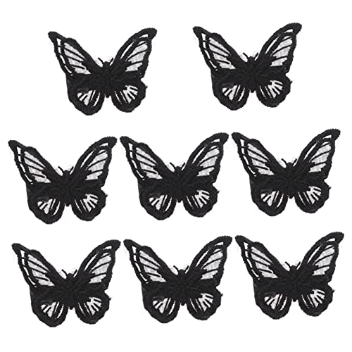 Baluue 8stücke Spitze Schmetterlings Haarspange Schmetterling Haarspangen Haar Accessoires Für Damen Mädchen Hochzeit Party Frisur Zubehör von Baluue