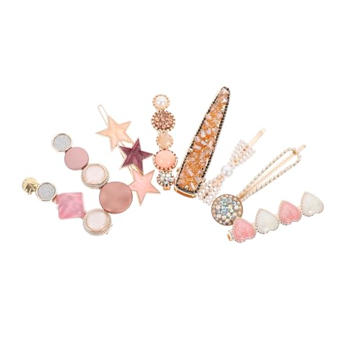 Baluue 8stücke Damen Haarclips Imitationsperle Haarspangen Haarnadel Frisur Accessoires Für Geburtstagsfeiern Hochzeiten Partys von Baluue