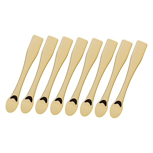 Baluue 8 Stück Gesichtscreme Spatel Tragbare Make up Löffel Für Lotion Und Maske Multifunktionale Kosmetik Tools Für Frauen Leicht Zu Reinigen Und Transportieren von Baluue