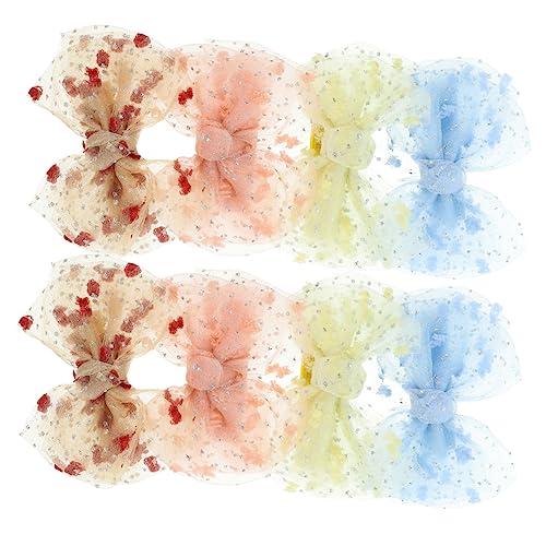 Baluue 8stücke Teiliges Haarclips Mit Schleife Für Mädchen Süße Halbtransparente Haarschmuck-accessoires Rot Gelb Und Blau Für Kleinkinder Und Partys Baluue 8stücke Teiliges Haarclips Mit Schleife Für Mädchen Süße Halbtransparente Haarschmuck-accessoires Rot Gelb Und Blau Für Kleinkinder Und Partys von Baluue