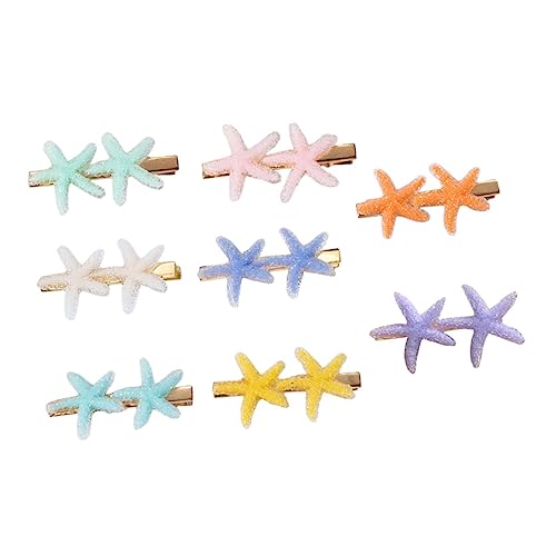 Baluue 8stücke Teiliges Niedlicher Haarspangen Für Farbenfrohe Haarschmuck-accessoires Für Partys Geburtstage Und Feiertage Mädchen-haarclips Zufälligen Farben von Baluue