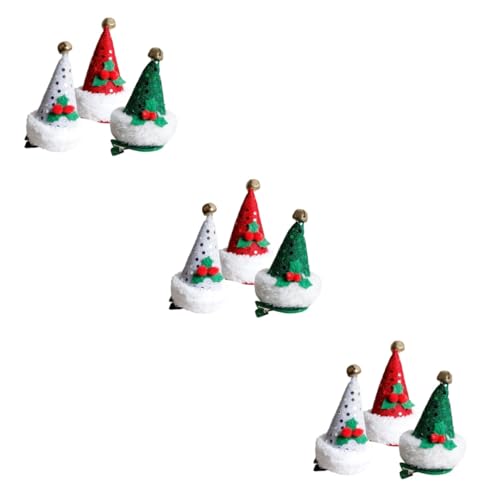 Baluue 9stücke Teiliges Weihnachts-haaraccessoire Mit Und Für Mädchen Süße Haarschmuckclips Für Mädchen Für Weihnachtsfeiern Und Festliche Anlässe von Baluue