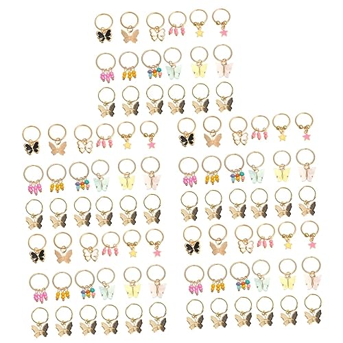 Baluue 90stücke Schmetterlings Haarschmuck Für Zöpfe Elegante Haarringe Und Clips Für Damen Für Hochzeiten Partys Und Besondere Anlässe Einfach Zu Befestigen Und Vielseitig von Baluue