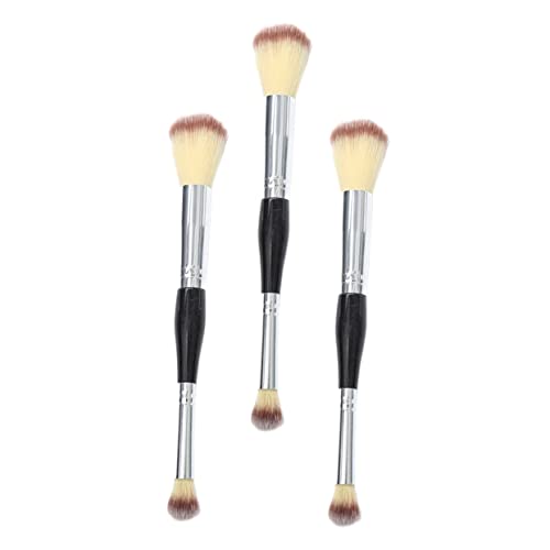 Baluue 9stücke Teiliges Dual-end Puderpinsel Für Frauen Make-up Pinsel Für Konturierung Highlighting Für Reisen Kosmetik Und Tägliche Anwendung von Baluue