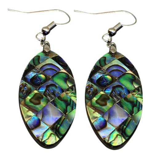 Baluue Abalone Shell Ohrringe Damen Tropfen Dangler Schmuck Natürliches Perlmutt Ohranhänger für Mädchen und Frauen Modischer Ohrschmuck für Alltag Party Geschenk Baluue Abalone Shell Ohrringe Damen Tropfen Dangler Schmuck Natürliches Perlmutt Ohranhänger für Mädchen und Frauen Modischer Ohrschmuck für Alltag Party Geschenk von Baluue