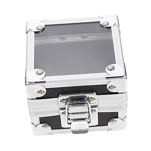 Baluue Acryl Nagelbohrer Bits Aufbewahrungsbox Organizer Für Nagelschleifköpfe Langlebig Schwarz Für Nagelkunst Make up Etui Praktischer Nagelbohrer Halter von Baluue