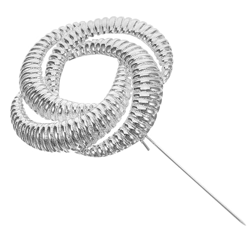 Baluue Alloy Brosche Damen Anstecknadel Kreative Geometrische Streifenform Modische Vintage Broschennadel für Kleidung Eleganter Schmuck für Alltag und Festtage von Baluue
