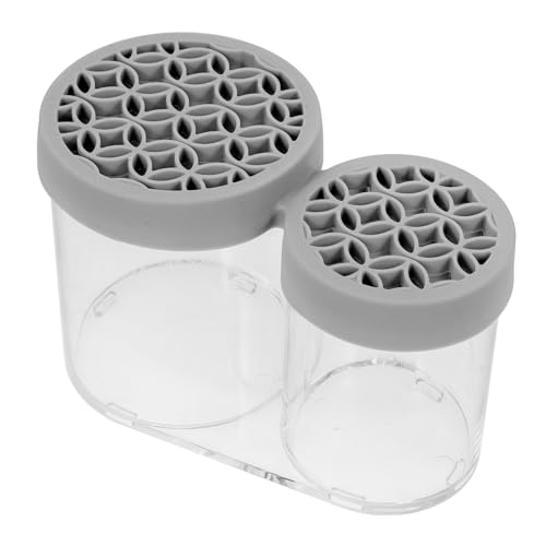 Baluue Elegante Make-up-aufbewahrungsbox Mit Pinselhalter Kompakter Kosmetik-organizer Für Lidschatten- Und Augenbrauenpinsel Baluue Elegante Make-up-aufbewahrungsbox Mit Pinselhalter Kompakter Kosmetik-organizer Für Lidschatten- Und Augenbrauenpinsel von Baluue