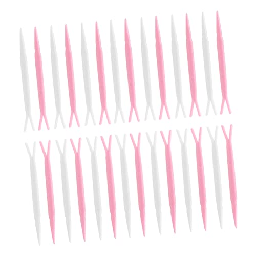 Baluue 100stücke Hautfreundliche Augenlid-gabeln Y-förmige Gabeln Für Make-up Aufkleber-installationsgabeln Kosmetikbedarf Für Professionelle Anwendung von Baluue