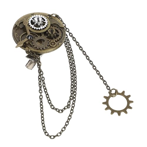Baluue Vintage Haarklammern Im Punk-stil Haarspangen Mit Uhren-brosche Retro-rahmen-zubehör Doppelverwendung Für Damen Und Herren Geschenke Für Geburtstage Und Partys Baluue Vintage Haarklammern Im Punk-stil Haarspangen Mit Uhren-brosche Retro-rahmen-zubehör Doppelverwendung Für Damen Und Herren Geschenke Für Geburtstage Und Partys von Baluue