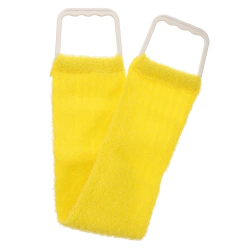 Baluue Massage-badetuch Mit Doppelseitigem Rückenschrubber Für Peeling Und Schaumerhöhung Bade-körperbürste Für Männer Und Frauen Natürlicher Rubbeltuch Für Glatte Haut von Baluue