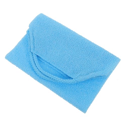Baluue Back Scrubber Doppelseitig Exfolierende Duschhandtuch Für Männer Und Robuste Peeling-badewäsche Mit Starkem Reinigungseffekt Blau Für Sanfte Hautpflege von Baluue