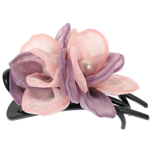 Baluue Blumen-Haarspange Krallenklammer Für Dickes Haar Blumen-Haar-Accessoires Für Frauen Haarspangen-Clips Für Mädchen Hochzeit Farbe 4 von Baluue