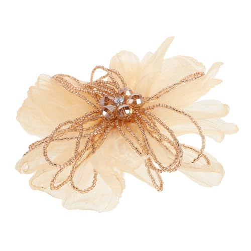 Baluue Blumenbrosche Damen Brooch Pin aus Stoff mit Einzigartigem Design Modischer Blumenschmuck für Kleider Vielseitige Anstecknadel für Kleidung und Festliche Anlässe von Baluue